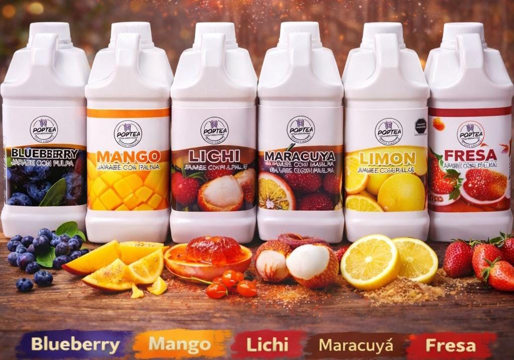 Jarabe de Mango POP Tea 2.5 kg – Concentrado para Bebidas