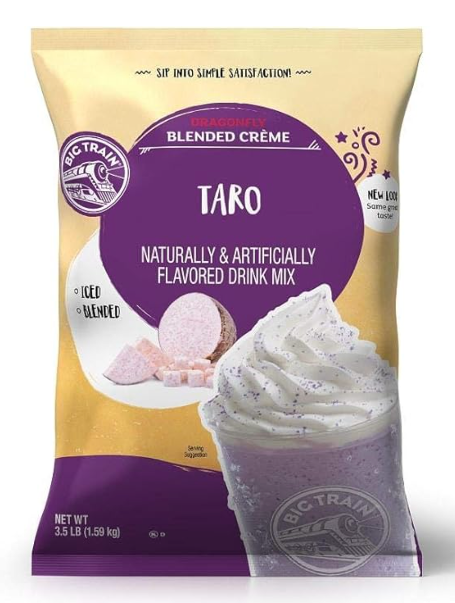 Dragonfly Mezcla en Polvo Taro 1.59 kg – Base para Frappés y Bubble Tea | Cafeterías en México