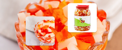 Jelly de Frutas Mixtas Tea Zone 3.9 kg – Topping para Bubble Tea