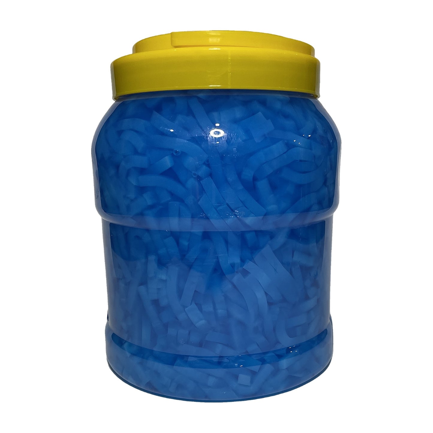 Vista trasera del bote de Coconut Jelly sabor blueberry