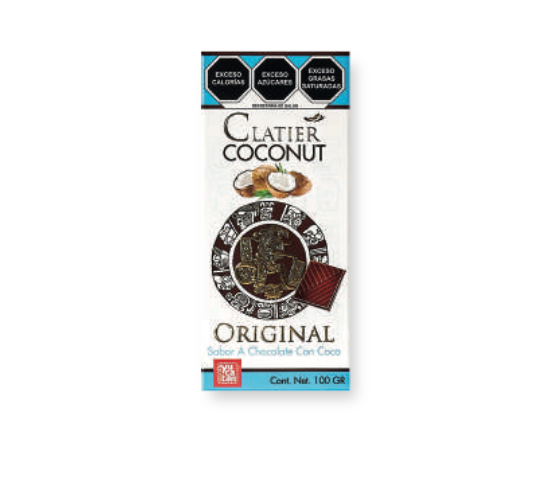 Barra de chocolate Clatier semiamargo con almendra 100 g