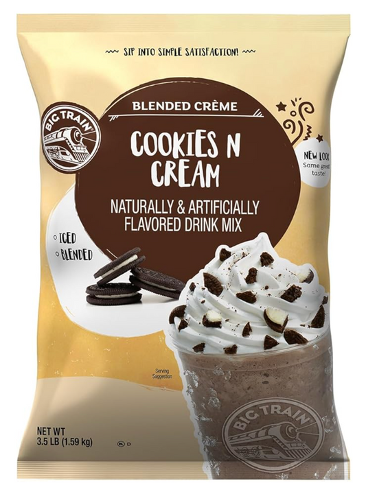Big Train Mezcla en Polvo Cookies & Cream 1.59 kg