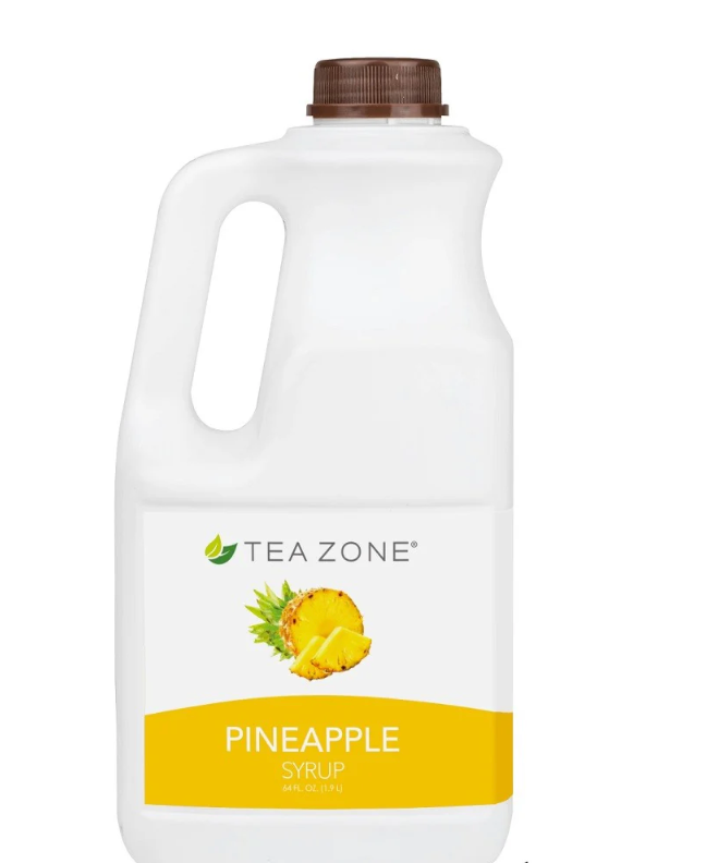 Tea Zone Concentrado Piña 2 L – Jarabe Tropical para Bubble Tea y Smoothies | Cafeterías en México