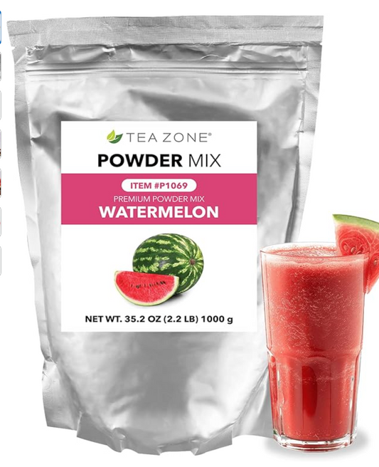 Tea Zone Sandía Powder 1 kg – Polvo Frutal para Bubble Tea y Smoothies | Cafeterías en México