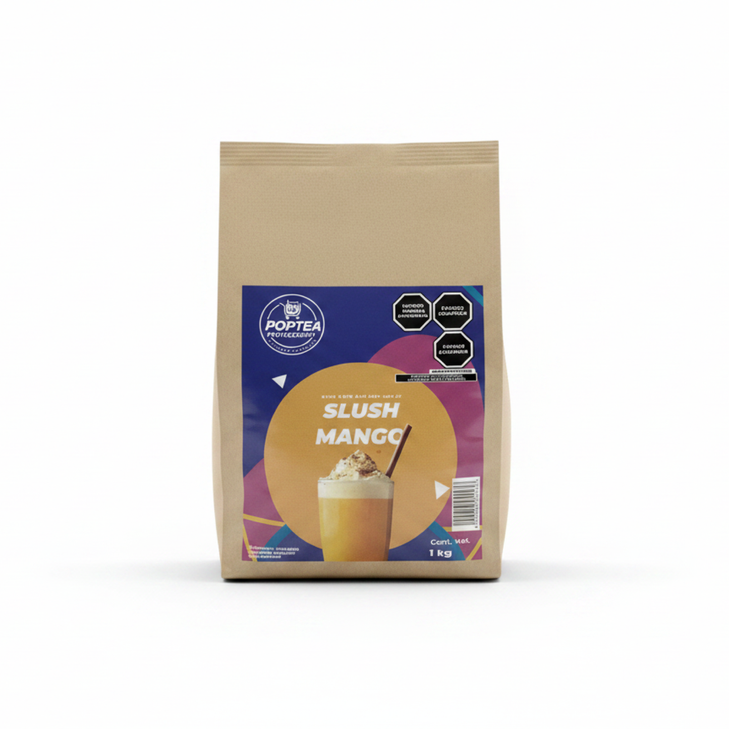 Bolsa de 1 kg de polvo sabor slush mango POP Tea