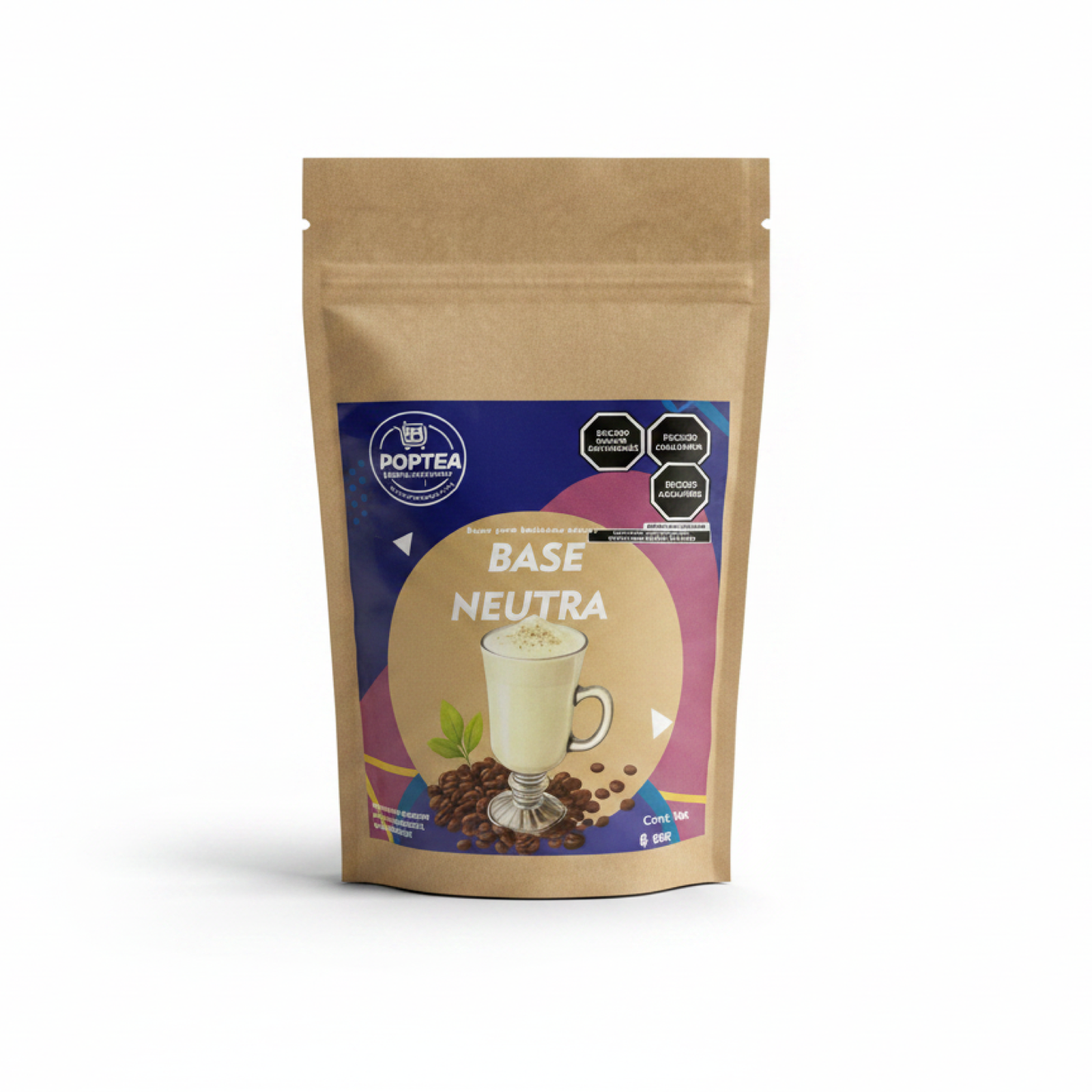 Bolsa de 1 kg de base neutra en polvo POP Tea