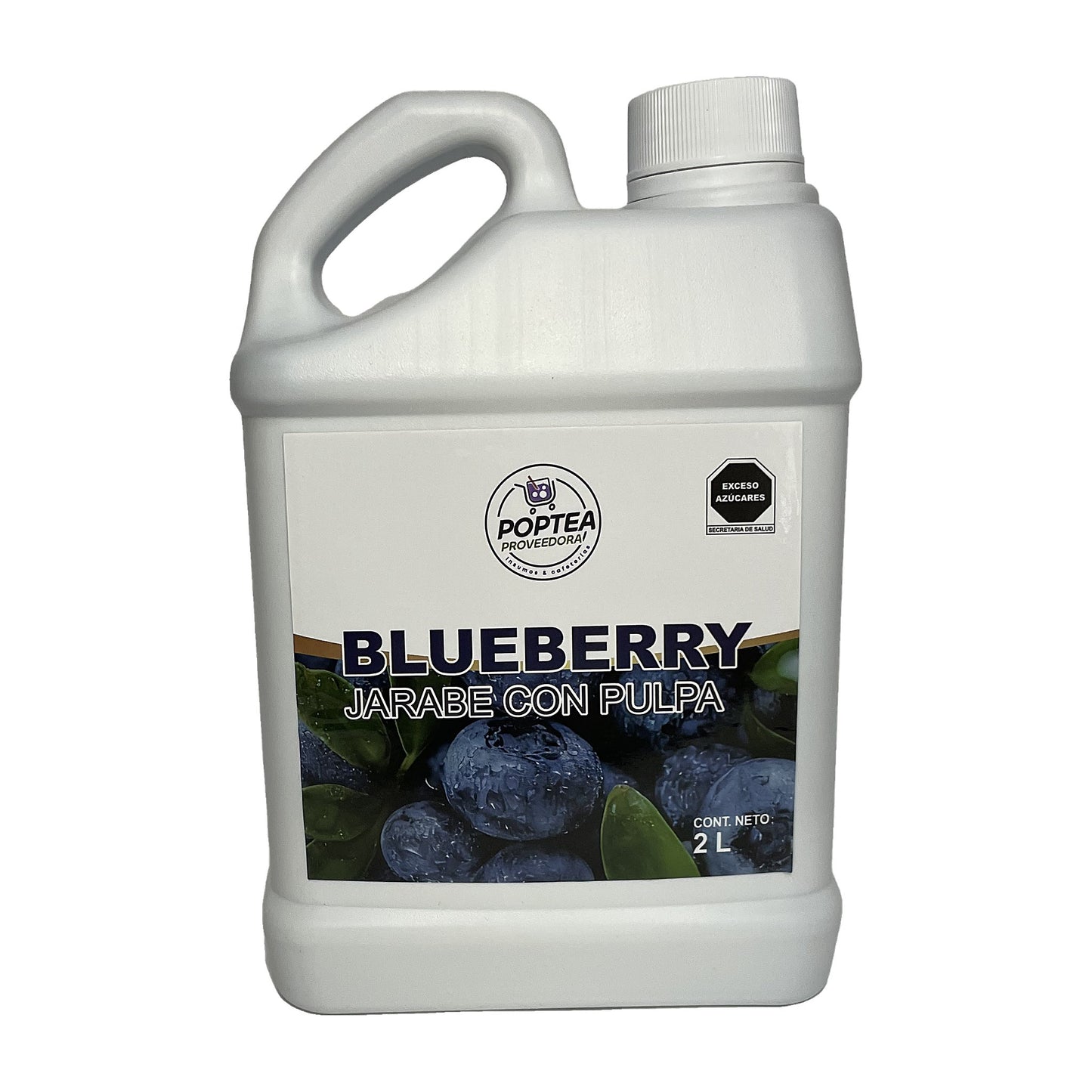Jarabe de Blueberry con Pulpa Pop Tea 2L — foto 1