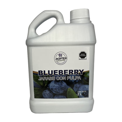 Jarabe de Blueberry con Pulpa Pop Tea 2L — foto 1
