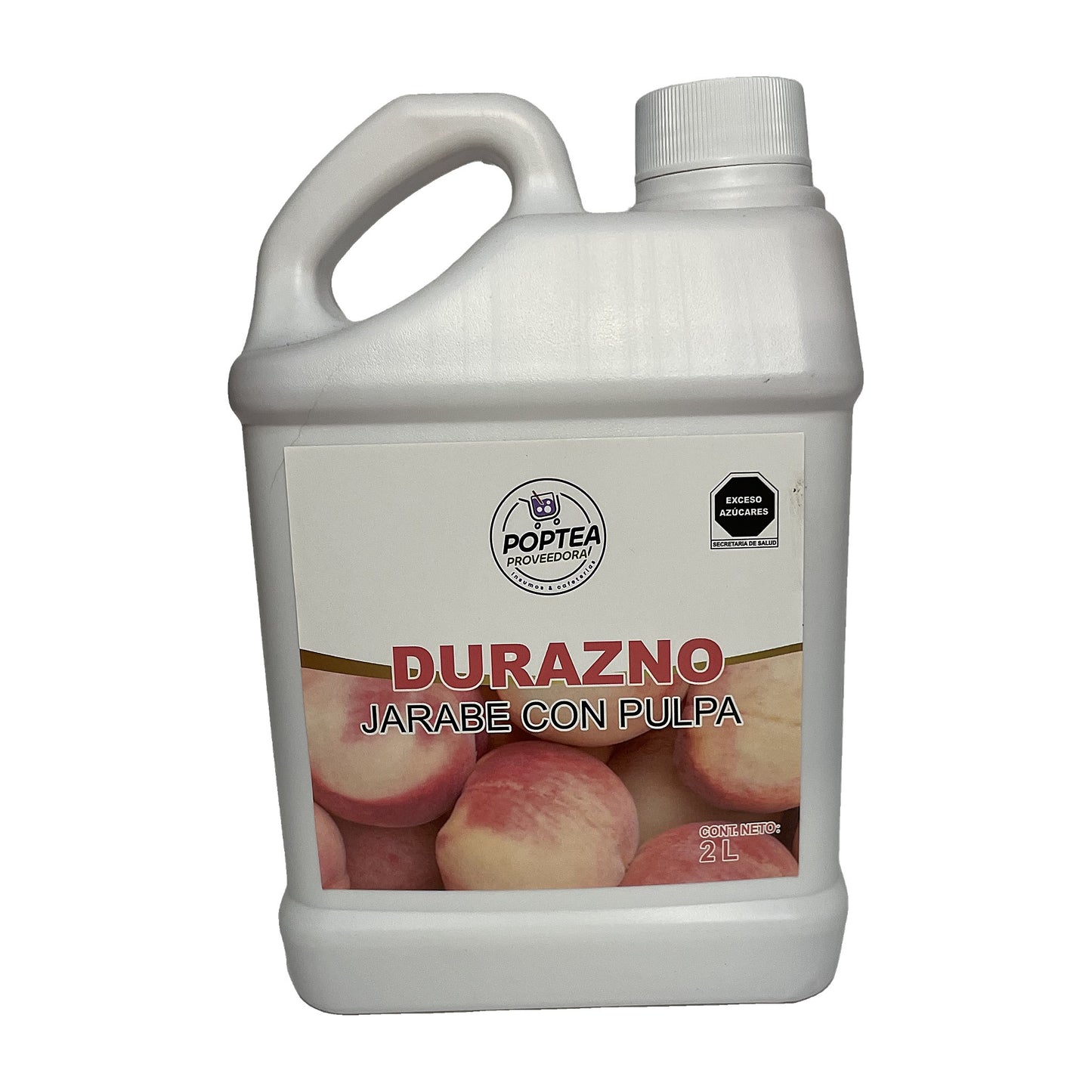 Jarabe de Durazno con Pulpa Pop Tea 2L — foto 1
