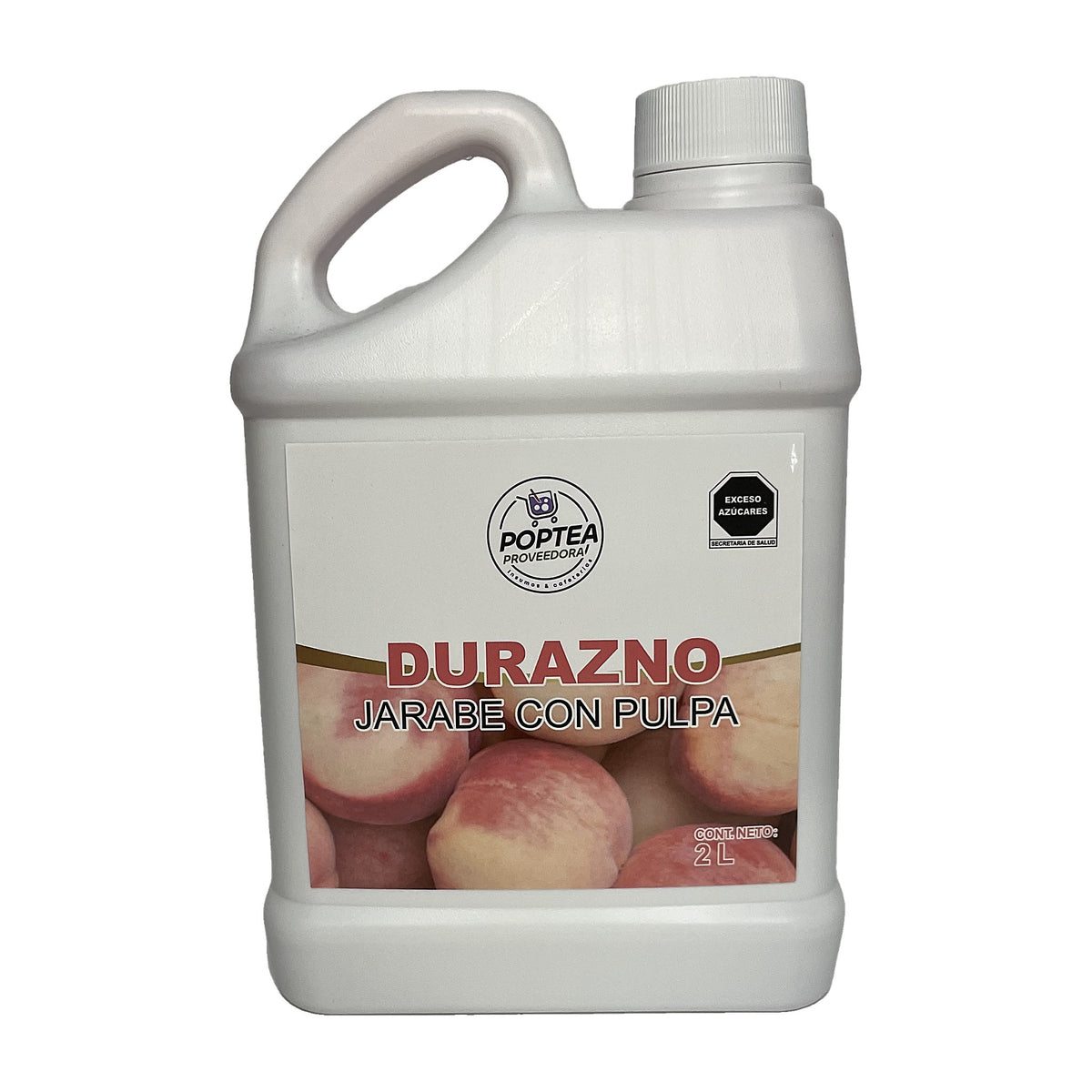 Jarabe de Durazno con Pulpa Pop Tea 2L — foto 2