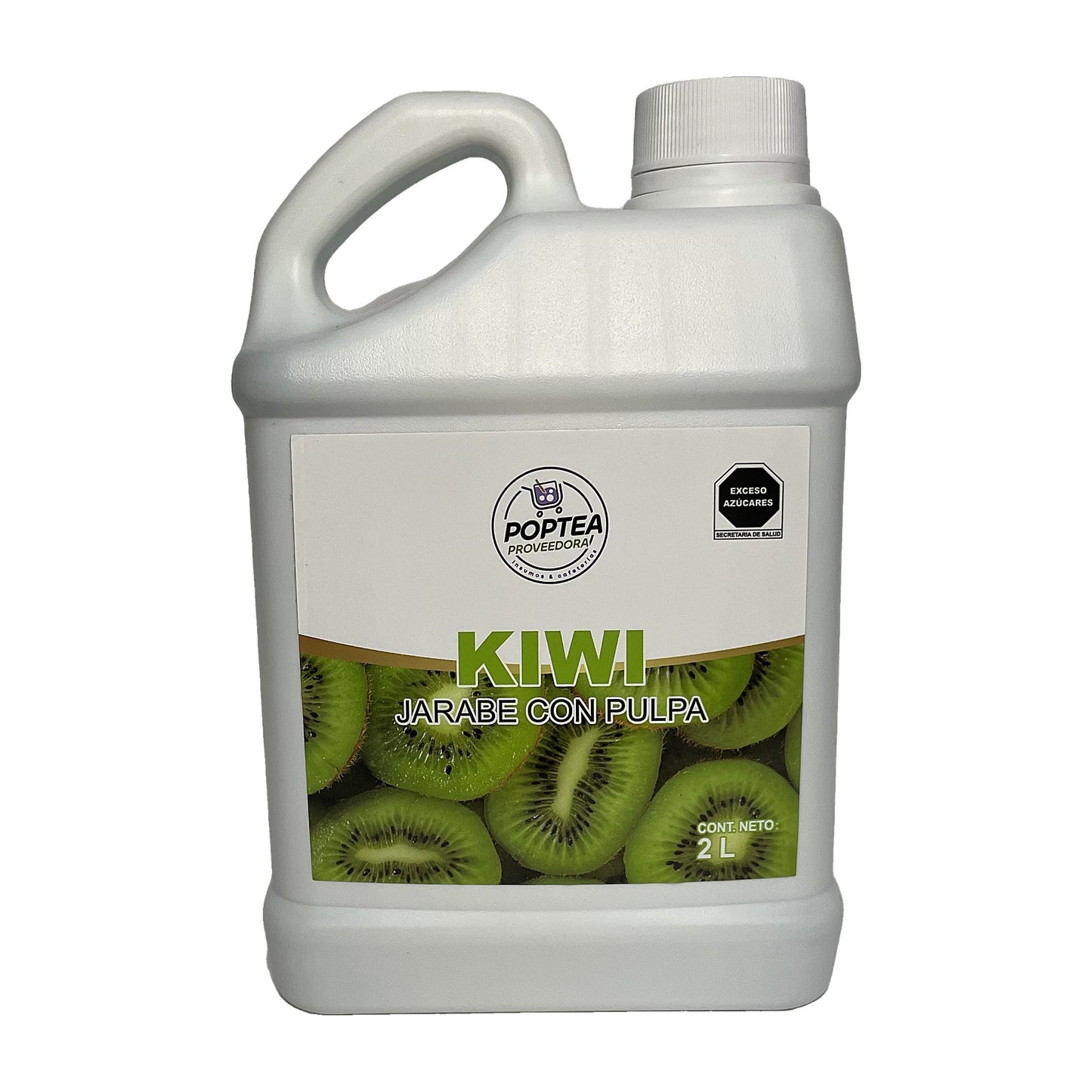 Jarabe de Kiwi con Pulpa Pop Tea 2L — foto 1