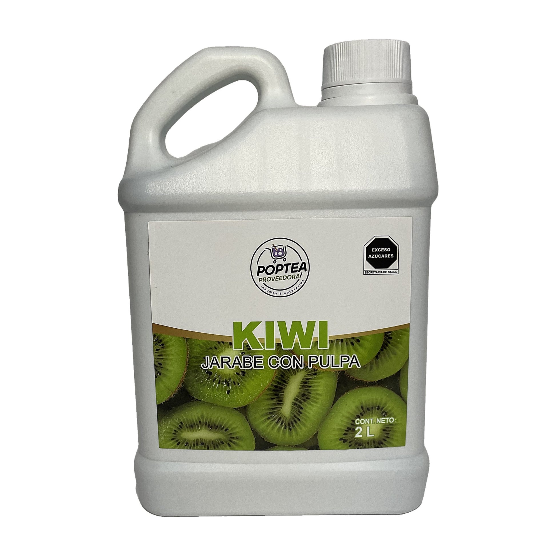 Jarabe de Kiwi con Pulpa Pop Tea 2L — foto 1