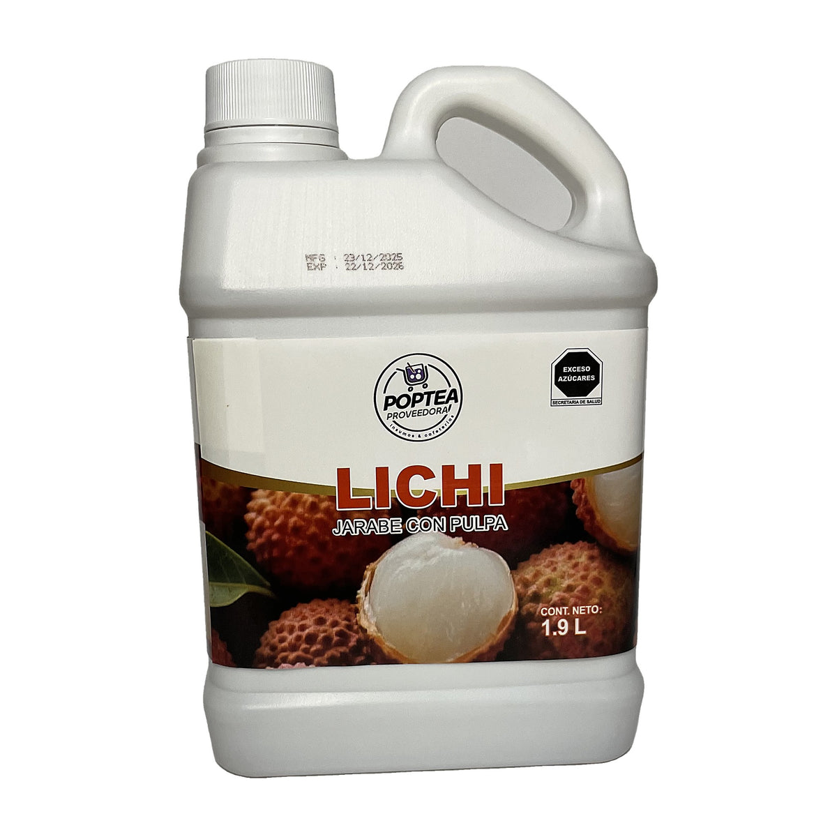 Jarabe de Lychee con Pulpa Pop Tea 1.9L — foto 1