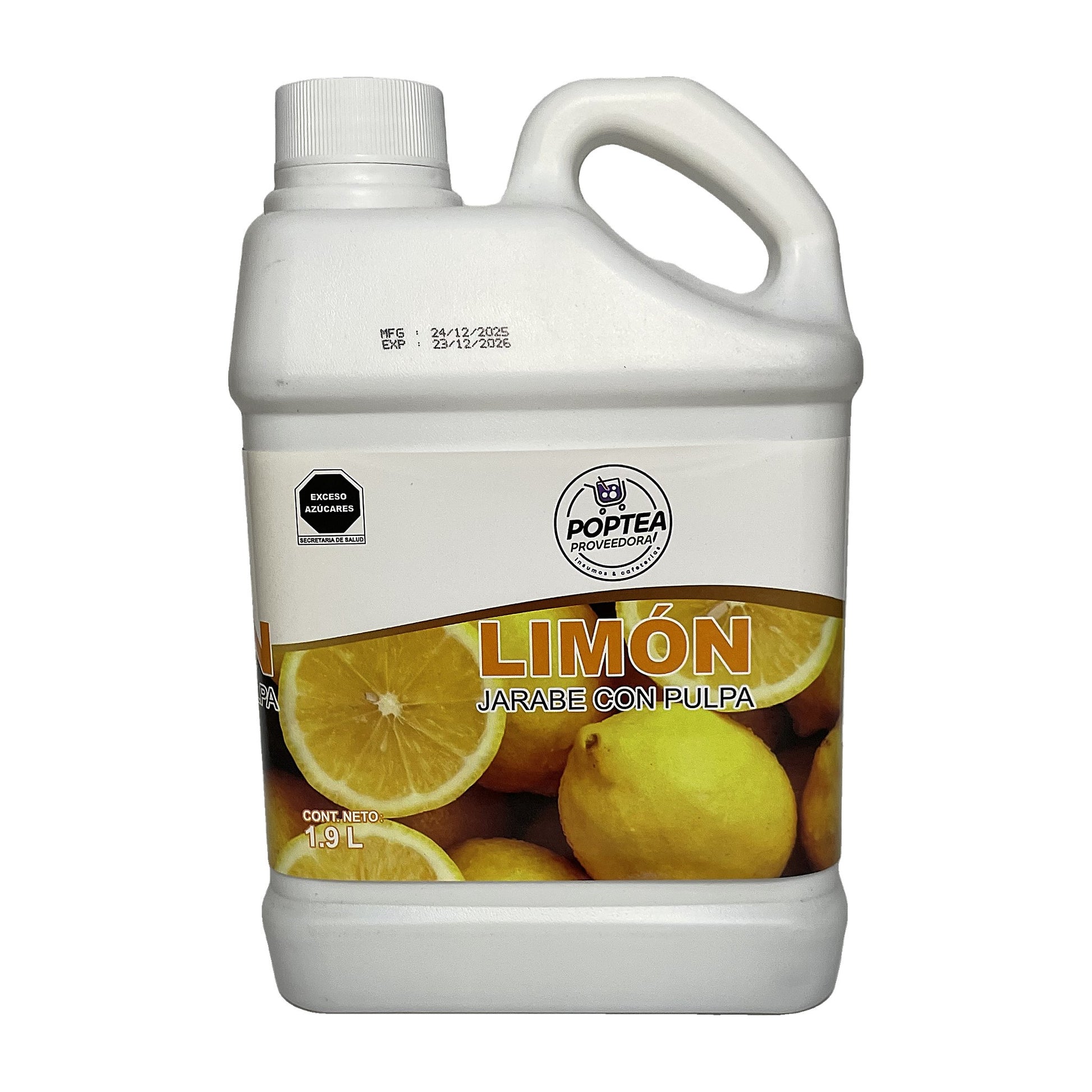 Jarabe de Limón con Pulpa Pop Tea 2L — foto 1