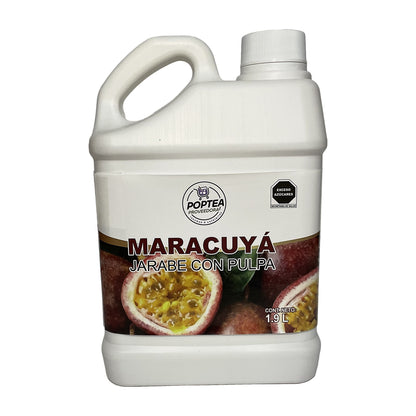 Jarabe de Maracuyá con Pulpa Pop Tea 1.9L — foto 1
