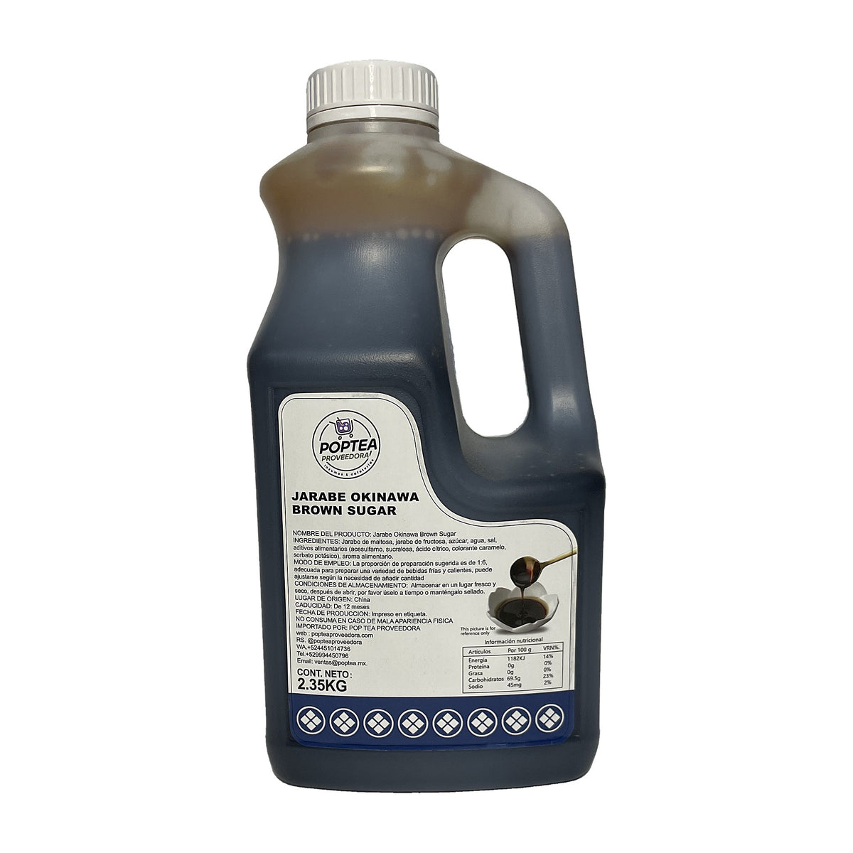 Endulzante Brown Sugar Pop Tea 2.3kg (Okinawa) — foto 1