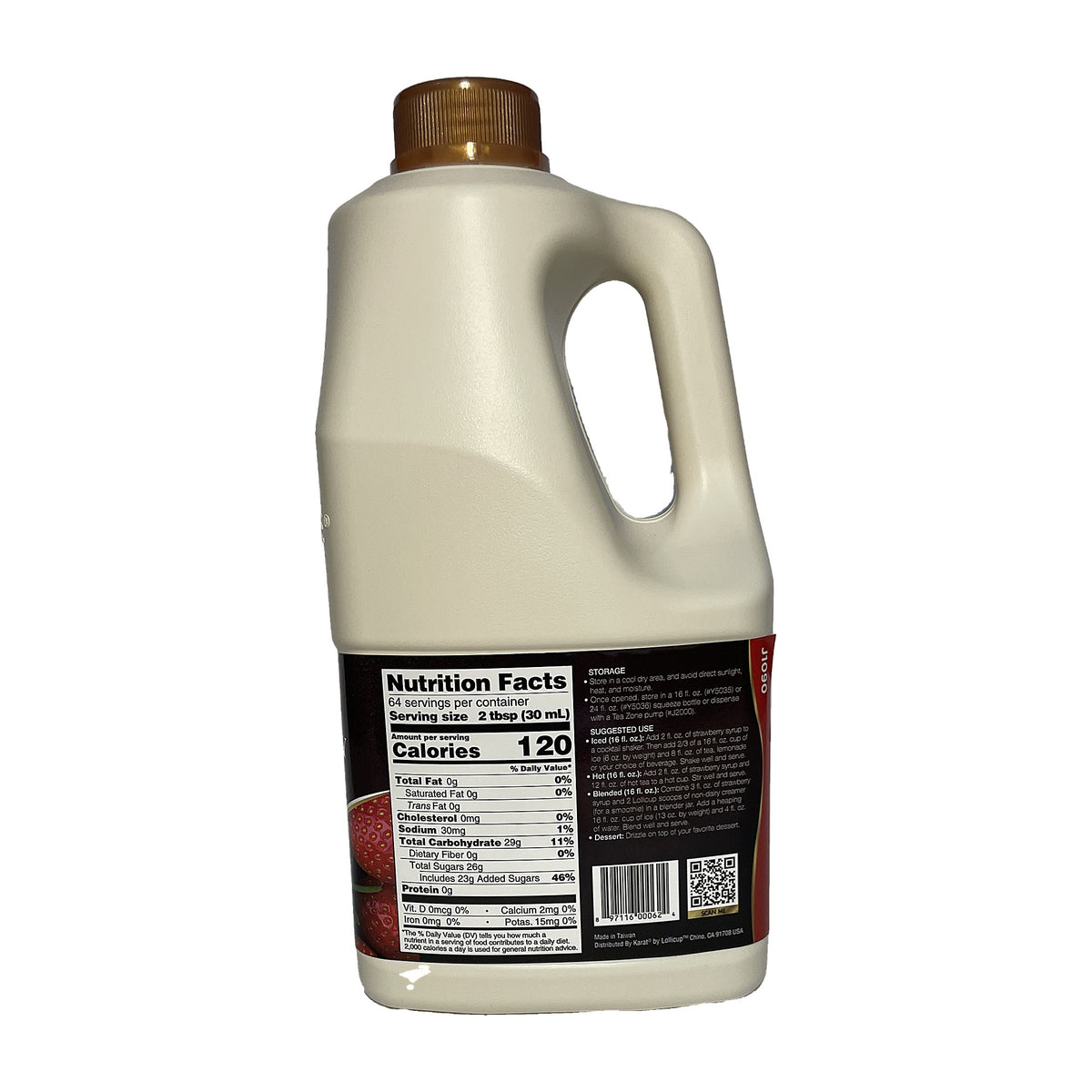 Concentrado de Fresa Tea Zone 1.92L — foto 2