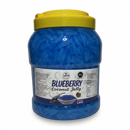 Bote de 2.8 kg de Coconut Jelly sabor blueberry POP Tea