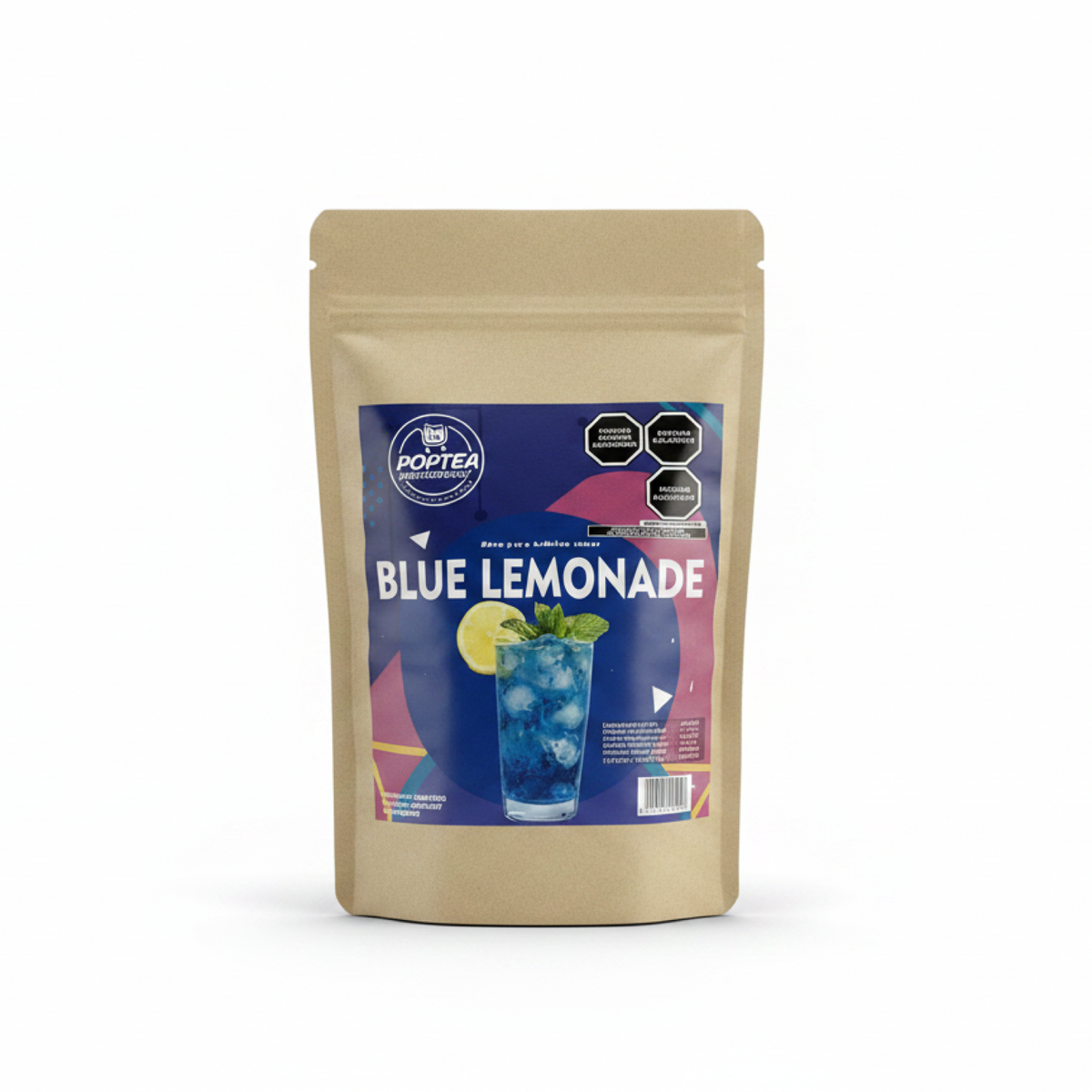 Bolsa de 1 kg de polvo sabor blue lemonade POP Tea