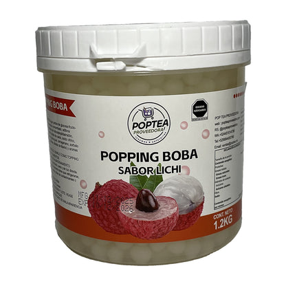 Perlas Explosivas de Lychee Pop Tea 1.2kg — foto 1