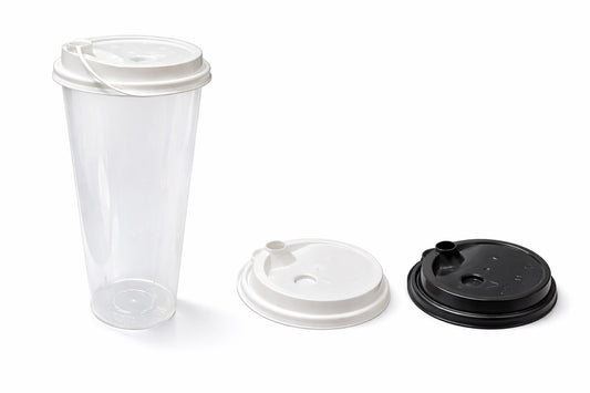 Vaso reusable de 700 ml con tapa para bubble tea