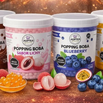 Perlas Explosivas de Lychee POP Tea 1.2 kg – Popping Boba