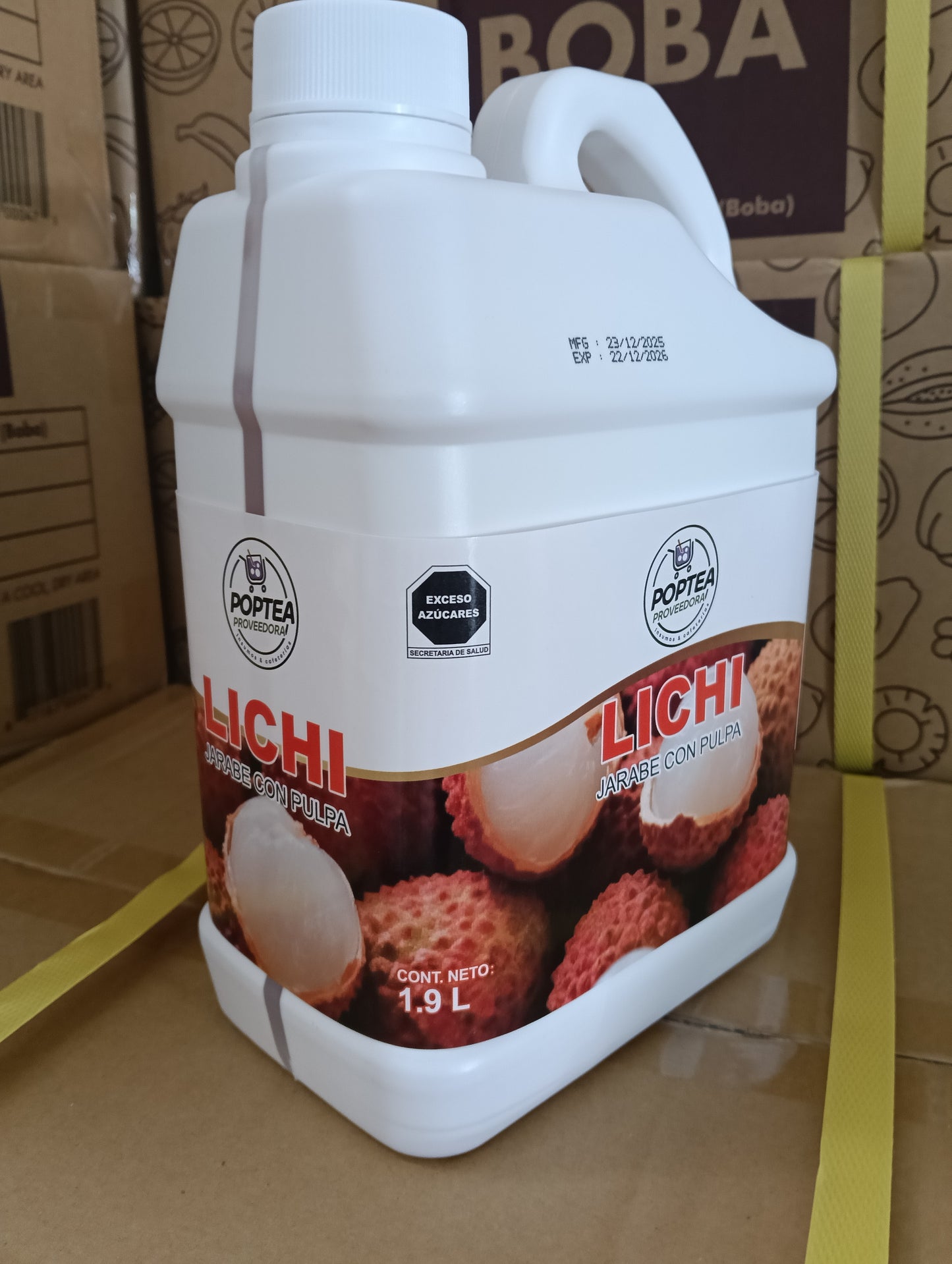 JARABE LYCHEE 2.5kG Marca POP