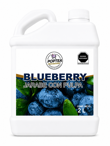 JARABE DE BLUEBERRY 2.5KG Marca POP TEA