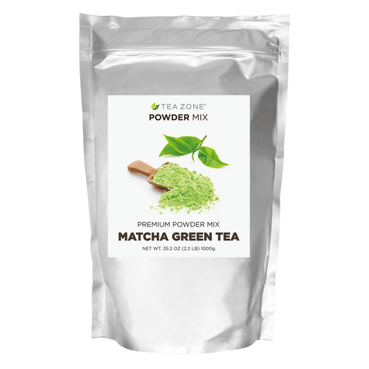 Bolsa de polvo matcha Tea Zone 1 kg base para bebidas